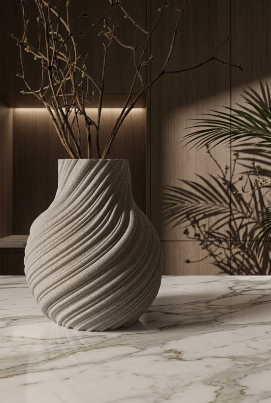 Vaso Decorativo – Design Moderno em Impressão 3D